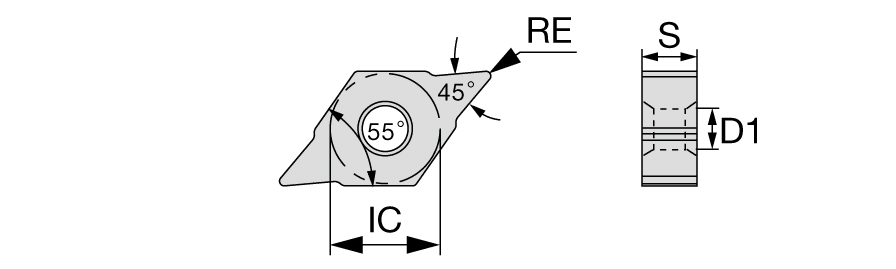FNMG110402E-TSF T6215
